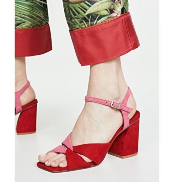 Anthropologie Shoes - NIB Jeffrey Campbell Antique Suede Sandals Sz. 9